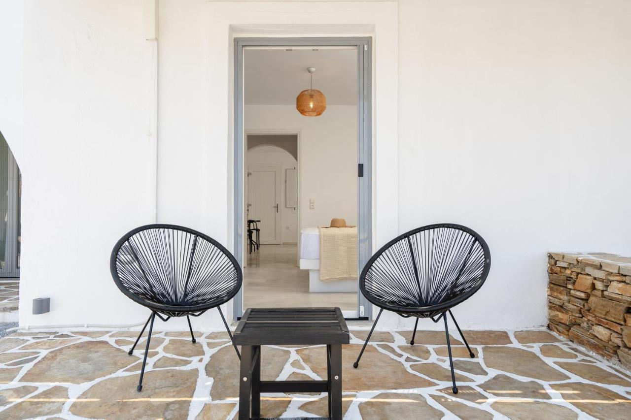 Celestial Seaview Apartments- Apollon Naxos City Kültér fotó