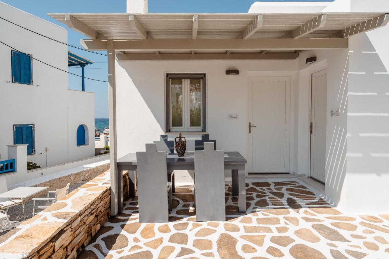Celestial Seaview Apartments- Apollon Naxos City Kültér fotó