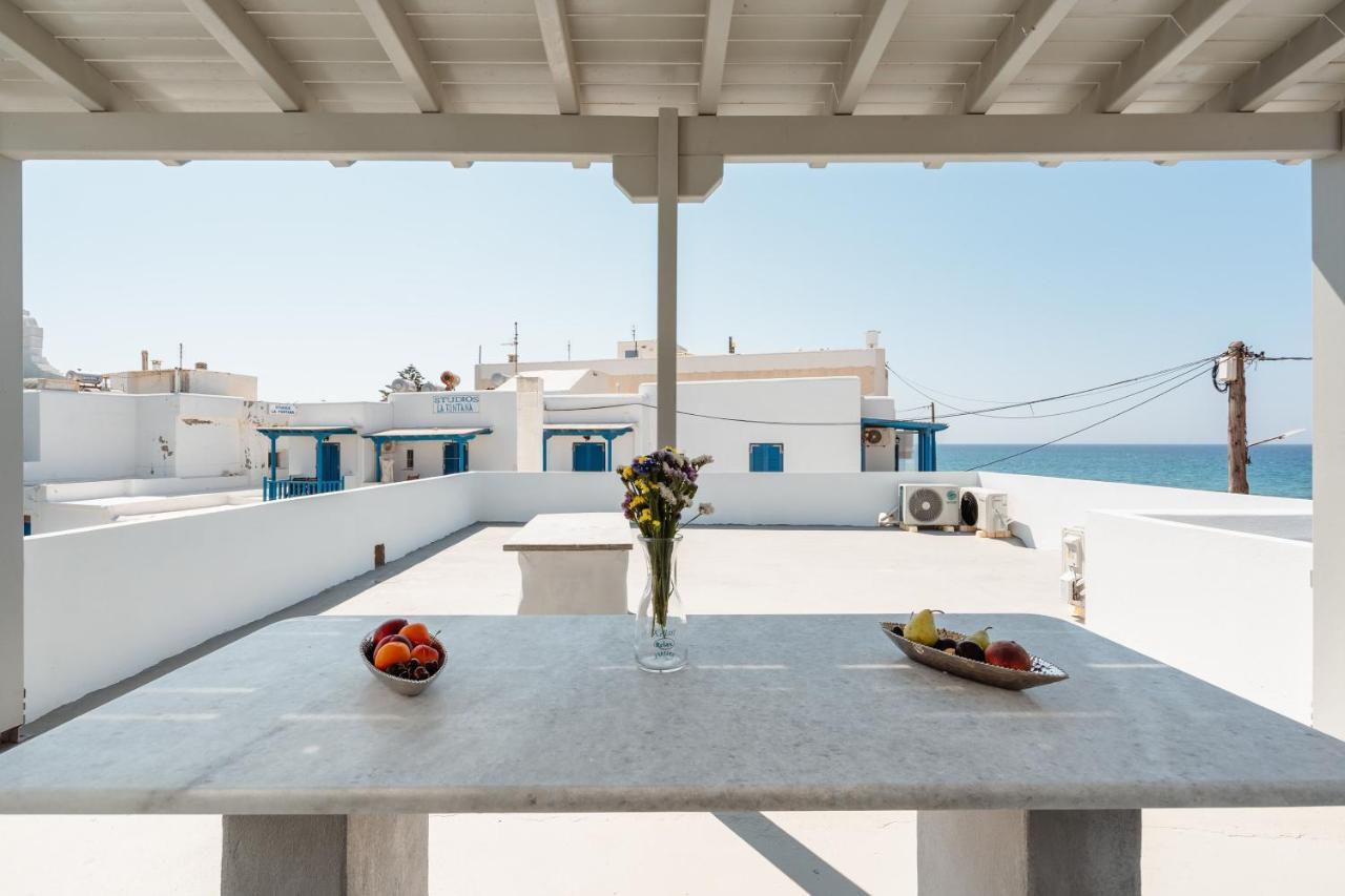 Celestial Seaview Apartments- Apollon Naxos City Kültér fotó